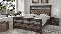 Кровать Lirona 3-MV — 120x190 см. из сосны