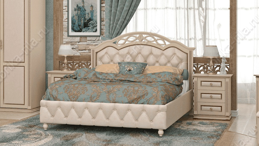 кровать Laura 2 MV-R — 160x190 см. из сосны