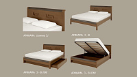 Кровать Arikama 3 — 200x190 см. из сосны