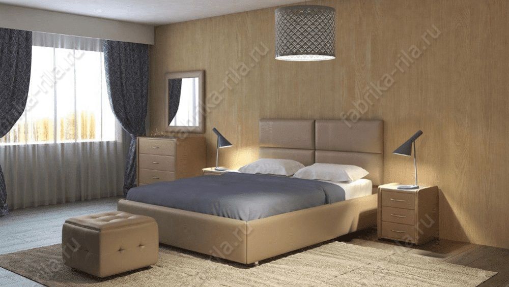 Кровать Realta/Реальта — 80x190 см. с мягким изголовьем