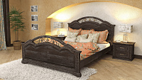 Кровать Laura 1 — 140x190 см. из сосны