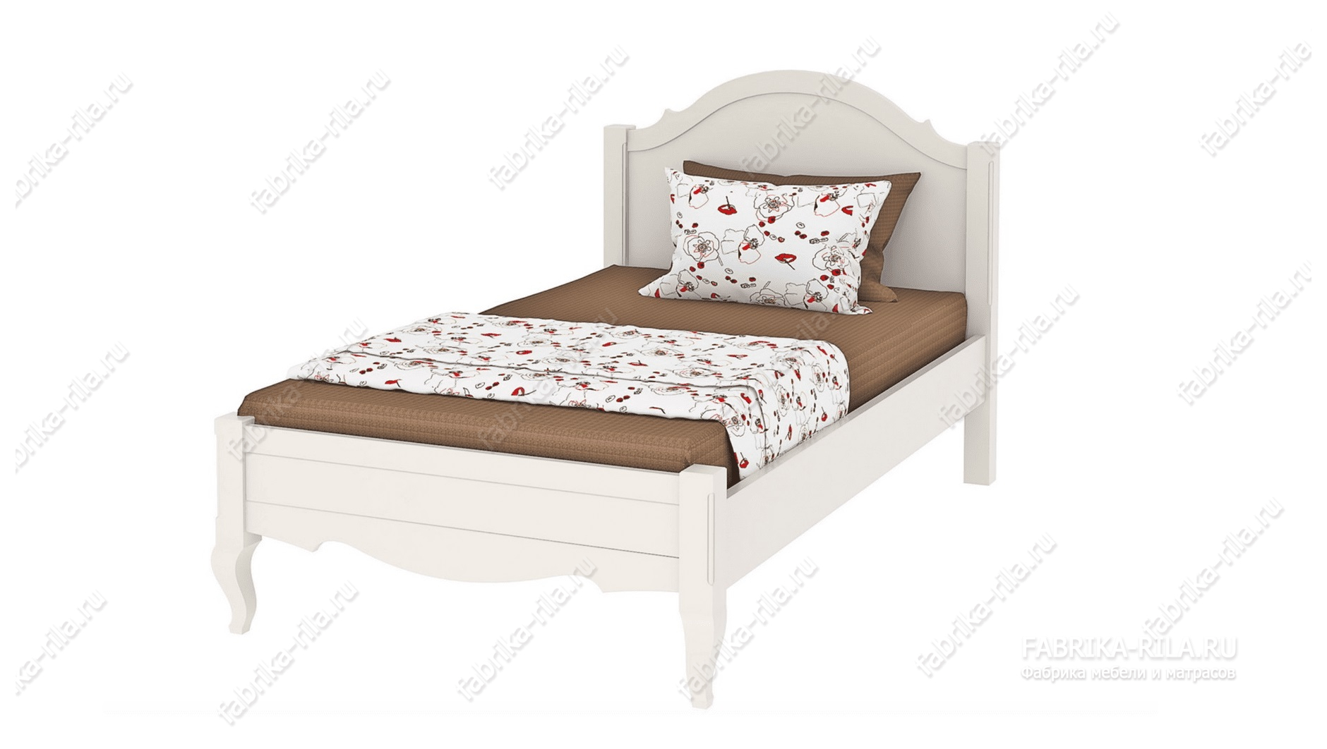 Кровать Palmira-1 — 90x190 см. из березы