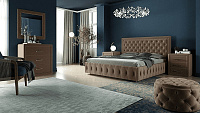 Кровать ATLANTA — 80x190 см. с мягким изголовьем
