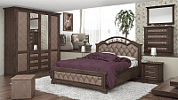 кровать Laura 1-MV — 160x200 см. из сосны