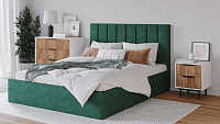 Кровать Лозанна 2— 120x200 см. с мягким изголовьем