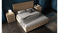 Кровать ATLANTA — 80x190 см. с мягким изголовьем