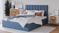 Кровать Лозанна 2— 90x190 см. с мягким изголовьем
