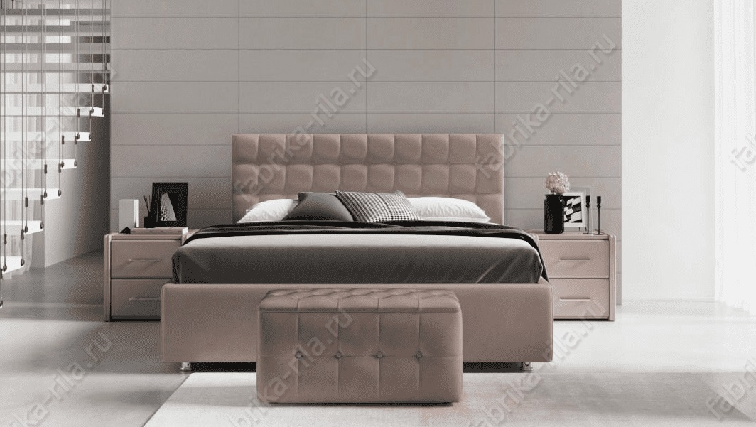 кровать Hilton— 80x190 см. с мягким изголовьем