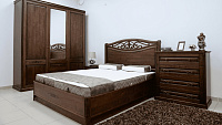 Кровать Plaza-2 — 120x200 см. из сосны