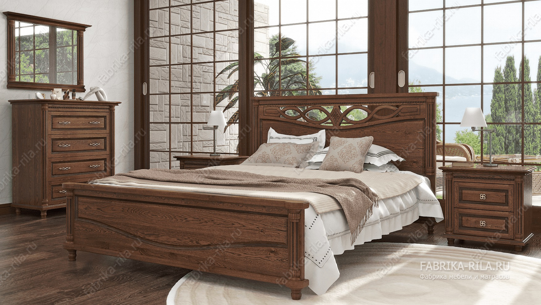 Кровать Malta — 120x200 см. из сосны